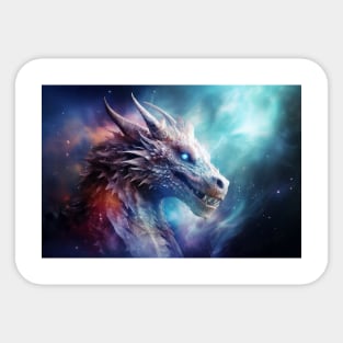 Dragon Legendary Creature Fantastic WorldSurrealist Sticker